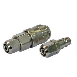 APLUS GYP-O30SPP-K ข้อต่ออากาศแบบปลดเร็ว One-Touch ผลิตจากเหล็กกล้าคุณภาพสูง ขนาด 6.5 มม. x 10 มม. อุปกรณ์ข้อต่อสายยางสำหรับยานยนต์ - Product Image 1