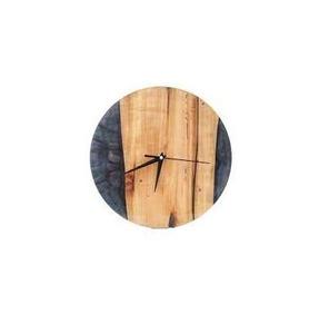 Latest Wood Resin <b>Clock</b> and Blue Gray Epoxy Resin Color Wooden Wall <b>Clock</b> and Best Quality Set at Wholesale Price - Product Image 5