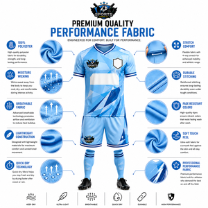 Uniforme de Fútbol Moderno al por Mayor OEM, Conjunto de Camiseta y Pantalones Cortos Personalizados, Uniforme Profesional para Equipos de Adultos - Product Image 3