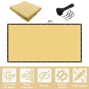 Pannelli WPC Antiroditore in HDPE Sabbia 4FT X 50FT per Recinzioni di Prati, Giardini, Vialetti, Sicurezza Domestica e Protezione Animali, Spessore 5mm - Product Image 3
