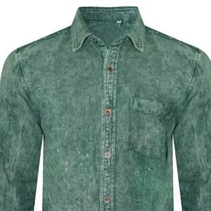 เสื้อเชิ้ตผู้ชายผ้าเนื้อนุ่มแบบเป็นทางการ เสื้อเชิ้ตผู้ชายสไตล์หรูหราแขนยาว เสื้อเชิ้ตผู้ชายแขนยาวผ้าฝ้ายน้ำหนักเบา - Product Image 4