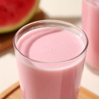 Watermeloenmelkpoeder voor bubble tea, niet-zuivelhoudende roomvulling, drankbasis, groothandel fruitdrankpoeder voor cafe menu's