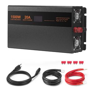 1500W Auto Switching Sump <b>Pump</b> Battery Backup System with Pure Sine Wave L <b>Solar</b> <b>Pump</b> Inverter for Continuous Operation - Product Image 1