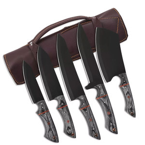 Top Manufacturer Wholesale Latest Style Reasonable Price Steel Powder Coated <b>Kitchen</b> <b>Knife</b> Set - Product Image 1