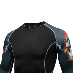 Camiseta de Compresión de Manga Larga de Alto Rendimiento, Ropa Deportiva Transpirable y Ligera - Product Image 4