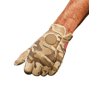 Nouveauté, best-seller, gants de golf sportifs en peau de mouton antidérapants de haute qualité, couleur camouflage désert, personnalisés pour hommes - Product Image 3