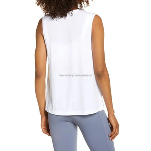 Nouvelle arrivée Débardeur d'entraînement de gym sexy Slim Fit pour femmes Logo personnalisé Vente à chaud Service OEM - Product Image 6