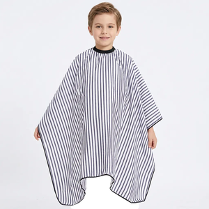 Nouvelle cape de coiffeur pour enfants - Couverture intégrale - Matière polyester respirante et résistante à l'eau - Cape de coupe professionnelle pour enfants - Cape de coupe pour enfants - Product Image 2