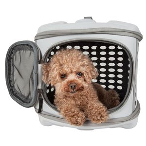 Trasportino Circolare Leggero e Pieghevole per Animali Domestici con Perforazioni, Trasportatore di Grado Professionale per Animali - Product Image 1
