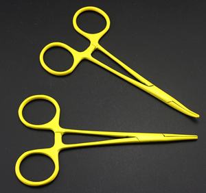 Tijeras Quirúrgicas Curvas de 5 Pulgadas, Lisas, Hemostáticas, Tipo Mosquito, para Perros y Alicates de Peluquería Canina para Mascotas y Gatos de Dentavex - Product Image 5