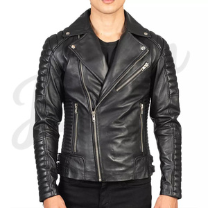 <b>Men</b>’s Leather Bomber <b>Jacket</b> Classic Winter Outerwear Custom Wholesale <b>Jacket</b> Casual Fashion Coat for Autumn and Winter - Product Image 1