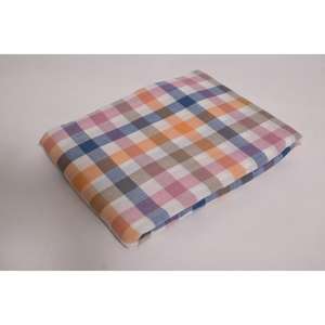 Indian Cotton Handloom Fabric Eco-Friendly Printed Lightweight <b>Check</b> Pattern Natural Soft High-quality Customized <b>Curtain</b> Bag - Product Image 2