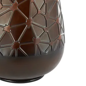 Vase à fleurs en fer doré de qualité supérieure, design côtier, fait main, pour la décoration de maisons et d'hôtels de luxe - Product Image 2