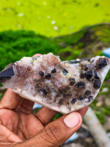 Wholesale Natural Red Hematoid Quartz <b>Cluster</b> Himachal <b>Crystal</b> Diamond Mineral Specimen Raw Healing Stone - Product Image 4