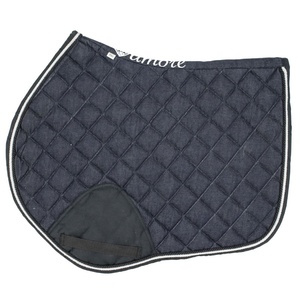 Tapis de Selle de Saut en Satin de Dressage Floral Sublimation de Selles en Mousse de Coton pour Équitation Produits pour Dressage de Saut à Cheval - Product Image 1
