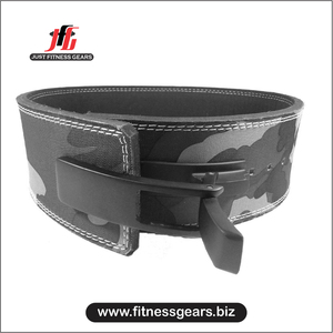 Ceinture de musculation ajustable en néoprène JUST FITNESS GEARS JFG-LLB-2144 avec boucle à levier, capacité de charge de 15 lb, 10 mm - Product Image 2