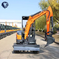 Excavator Mini 2 Ton Bekas dengan Gearbox Multifungsi Cummins untuk Konstruksi Jalan Pertanian dan Lanskap Kondisi Baik