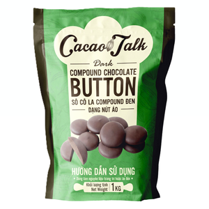 Chocolat Composé HALAL du Vietnam, Meilleure Vente Fabricant, OEM/ODM, Boutons de Chocolat Noir, Cacao 1KG 10KG, pour Biscuits, Expédition Mondiale - Product Image 1