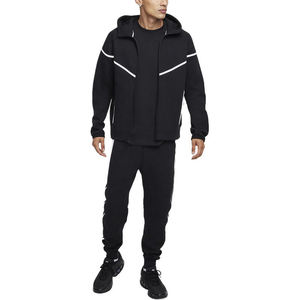 Premium Men's <b>Blank</b> Sportswear Set Cotton Tracksuit Private Label OEM Clothing Manufacturer - Product Image 1