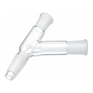 Adaptador de Ángulo de Tres Vías PYREX 120 con Juntas Cónicas 24/40 de Vidrio para Kits de Química Orgánica - Product Image 2