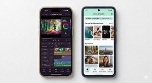 แอปตัดต่อวิดีโอสำหรับองค์กร ตัวสร้างภาพยนตร์ เครื่องมือตัดต่อวิดีโอแบบม้วนและวิดีโอสั้น รองรับ Mac พร้อมสต็อกวิดีโอ - Product Image 2