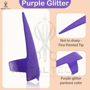 Durable 2 Pieces In Different Color Quick Hair <b>Braids</b> Parting & Sectioning Rings Stainless Steel Stitch <b>Braid</b> Hair Parting Tools - Product Image 2