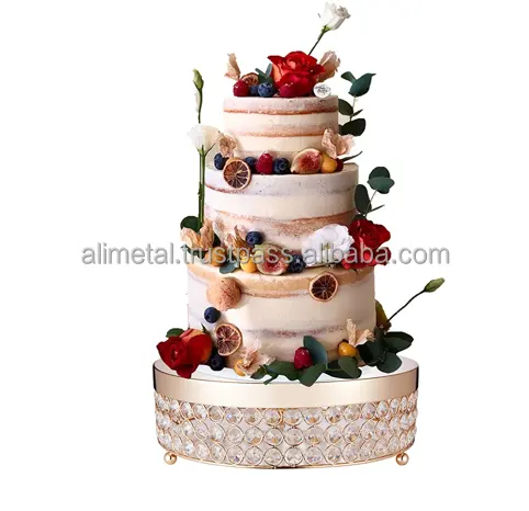 Bolo de miçangas de cristal brilhante, bolinhas sobremesa, bandeja de servir frutas para casamento, festa de aniversário