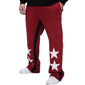 Pantalon de jogging en polyester/coton de haute qualité, personnalisé pour homme, décontracté, avec cordon de serrage, service OEM, anti-boulochage - Product Image 1
