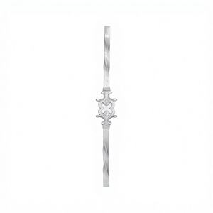 Barandilla Moderna Europea de Hierro y Aluminio sin Marco, con Protección UV, Resistente al Agua y al Óxido, para Balcón - Product Image 1