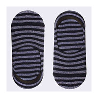 Chaussettes courtes à motif de rayures colorées de haute qualité pour femmes Style décontracté doux et respirant Fabriqué en Italie