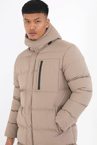 Solid Trader High Quality Daily Wear Coat Soft Inner Material Strong Stitching Smart Casual Look Long <b>Puffer</b> <b>Jacket</b> - Product Image 3