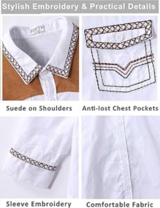 Camisas FR Resistentes al Fuego de 7.5oz para Hombre, Camisa de Soldadura Ignífuga, Fabricante de Camisas Ligeras de 6.5oz con Botones a Cuadros para Hombre - Product Image 3