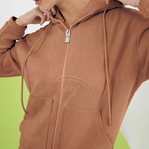 Comfortable Winter Hooded Casual Women Tracksuit 100% Cotton Lightweight Eco-Friendly Crafted for Relaxation & <b>Athletic</b> Comfort - Product Image 6