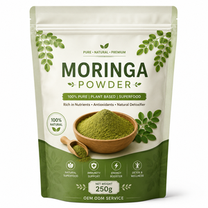Fresh Harvest Moringa Powder Food Grade Premium Green Leaf Formula Moringa Powder Available in 250g Packing Bulk Supplier India - Product Image 1