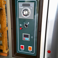 Nouveau four à convection industriel portable en acier inoxydable à 8 plateaux avec commande numérique pour boulangerie et transformation des noix
