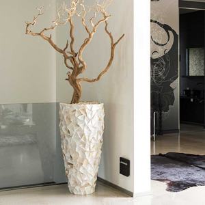 Usine de haute qualité au vietnam, Vase de sol en nacre fait à la main, Vase en coquillage blanc, Vase en coquillage, pays-bas - Product Image 4