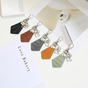 Leather Keychain Premium Handmade <b>Key</b> <b>Ring</b> Durable Accessory for Men Women and Automotive Use - Product Image 6