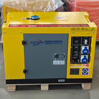 Groupe électrogène diesel 5KW 6KW 7KW 8KW 10KW à alimentation directe d'usine, 50Hz 60Hz, monophasé 10kVA, silencieux 5kVA - Prix