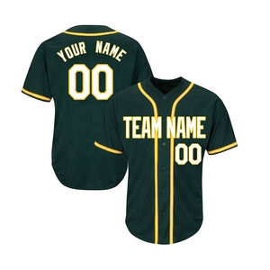 Vêtements de sport 100% polyester, maillot de baseball personnalisé avec logo, adapté à l'entraînement, aux entraînements pratiques et aux matchs de compétition, utilisable toute l'année. - Product Image 3