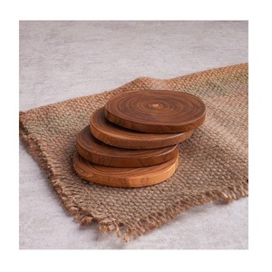 Diseños de madera natural disponibles en posavasos de madera, hermosos y modernos. - Product Image 1