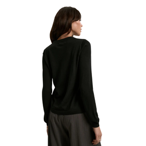 Nuevo Diseño de Suéter Cárdigan de Invierno para Mujer, 100% Acrílico, Cuello Alto, Manga Larga, Casual, Transpirable, Antiencogimiento - Product Image 4