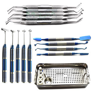 24 piezas Set PRF PRP Sistema GRF (Fibrina Rica en Plaquetas) con Portaagujas Castroviejo, Kit de cepillado suave y Elevadores de hongo para senos - Product Image 3