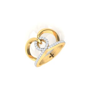 Superbe bague en argent sterling 925 plaqué rhodium avec des zircons étincelants, idéale pour les rendez-vous romantiques et les soirées mémorables - Product Image 5