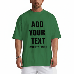 T-shirt Homme en Coton 100% Personnalisable avec Logo de Votre Marque – Qualité Supérieure, Vente en Gros, Coupe Décontractée, Grande Taille - Product Image 1