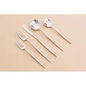 Heavy Duty Stainless Steel Cutlery Set <b>Flatware</b> Collection for Dining Rooms Restaurants and Hotels - Product Image 4