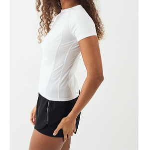 Pantalones Cortos Deportivos de Poliéster y Elastano 2026 para Mujer, Corte Holgado, Doble Cintura, Logotipo de Marca Bordado Personalizado, Pantalones Cortos de Baloncesto - Product Image 2