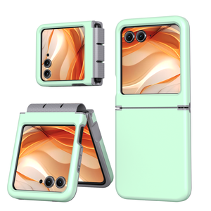 Coque de téléphone transparente en TPU et PC pour Motorola Razr, protection 360°, couleur tendance - Product Image 5