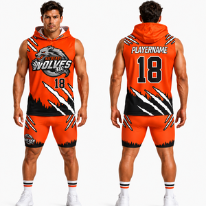 Custom Logo Adult American Flag Printed Breathable 100% Polyester 7v7 Flag Football Uniforms Jersey Sets - Product Image 2