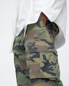 Service OEM en gros, pantalons personnalisés pour hommes, pantalons cargo tactiques camouflage, style pantalon cargo camouflage pour hommes - Product Image 4