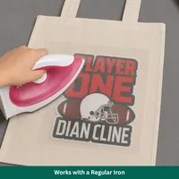Autocollants de transfert DTF personnalisés pour tissus, impression couleur, résistants à la chaleur, lavables, imperméables, transferts de logo
